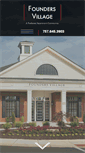Mobile Screenshot of foundersvillageapts.com